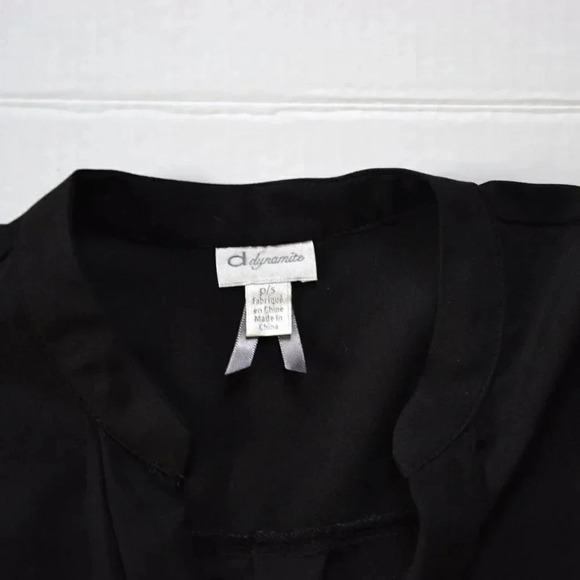 Black Dressy  Shirt - Picture 4 of 5